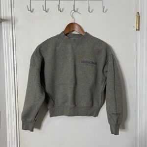 Fear of God Essentials Crewneck Sweatshirt – Heather Gray